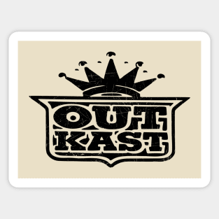 Outkast // Grunge // Black Sticker